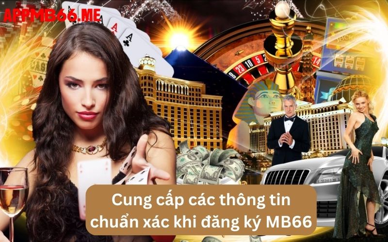 Cần cung cấp các dữ liệu chuẩn xác khi đăng ký MB66